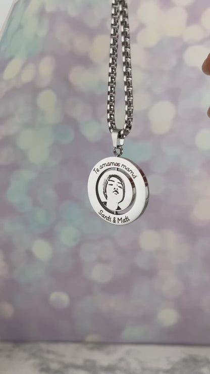 Collar movil con foto