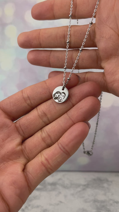 Collar delicado foto