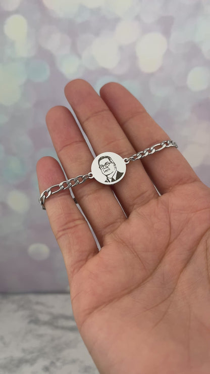 Pulsera de círculo con foto