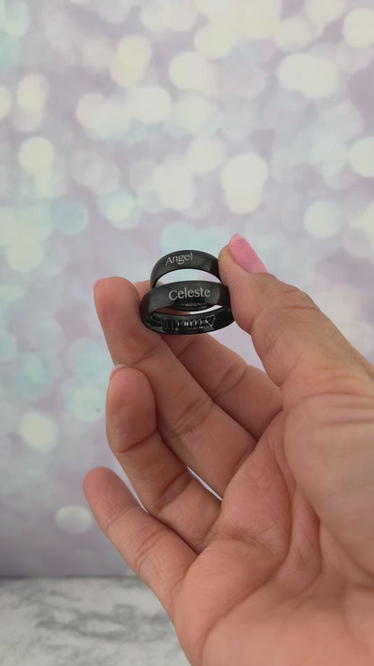 Anillos de promesa personalizados