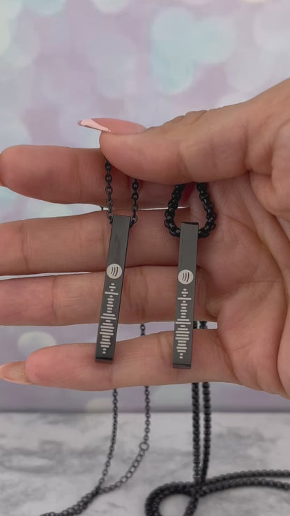 Collares de parejas barra 3D