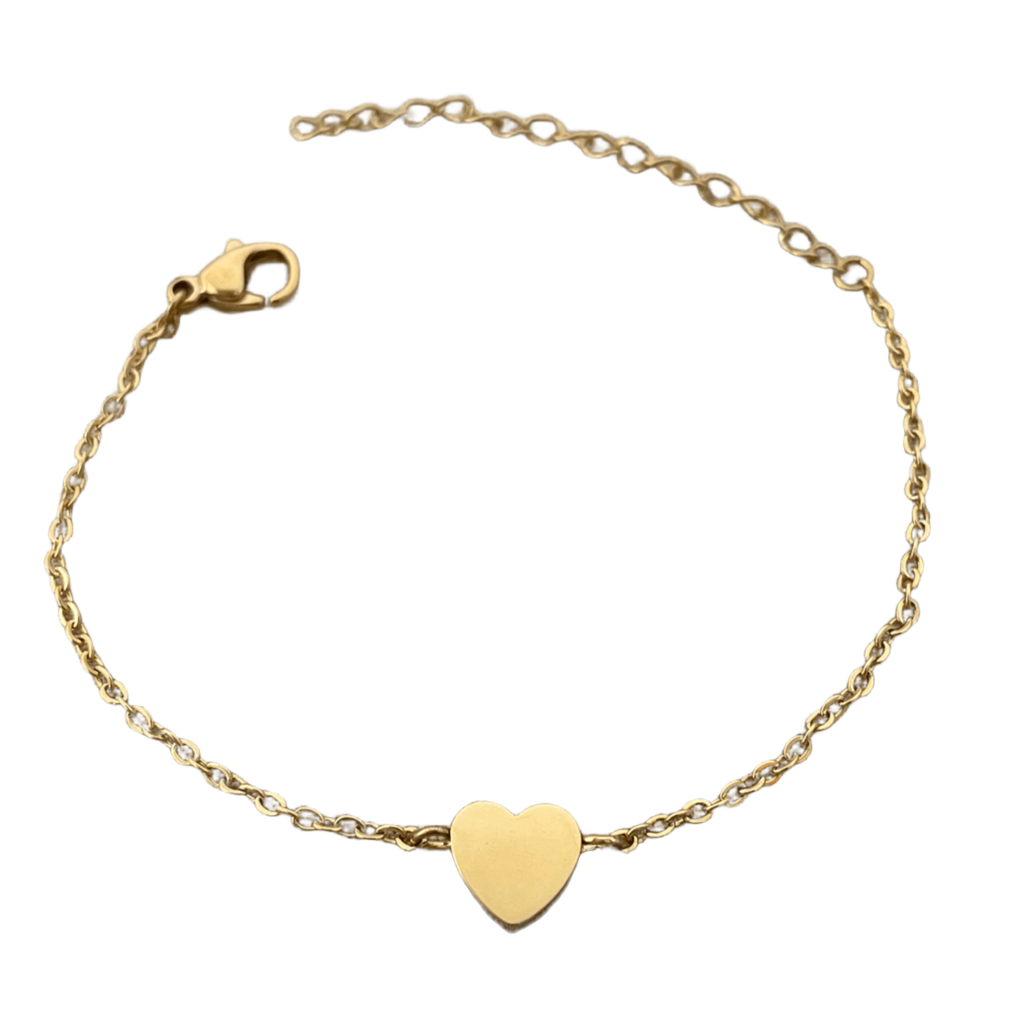 Pulseras delicadas de acero inoxidable de figuras