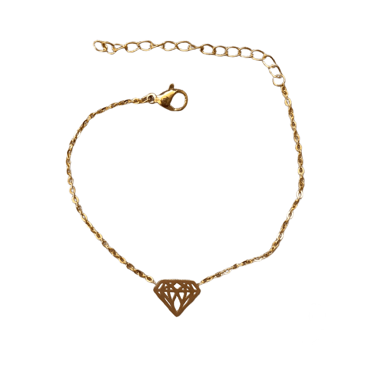 Pulseras delicadas de acero inoxidable de figuras