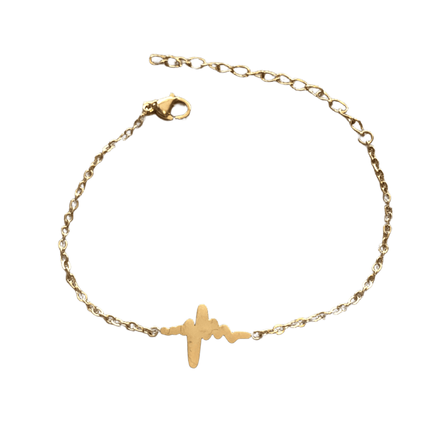 Pulseras delicadas de acero inoxidable de figuras