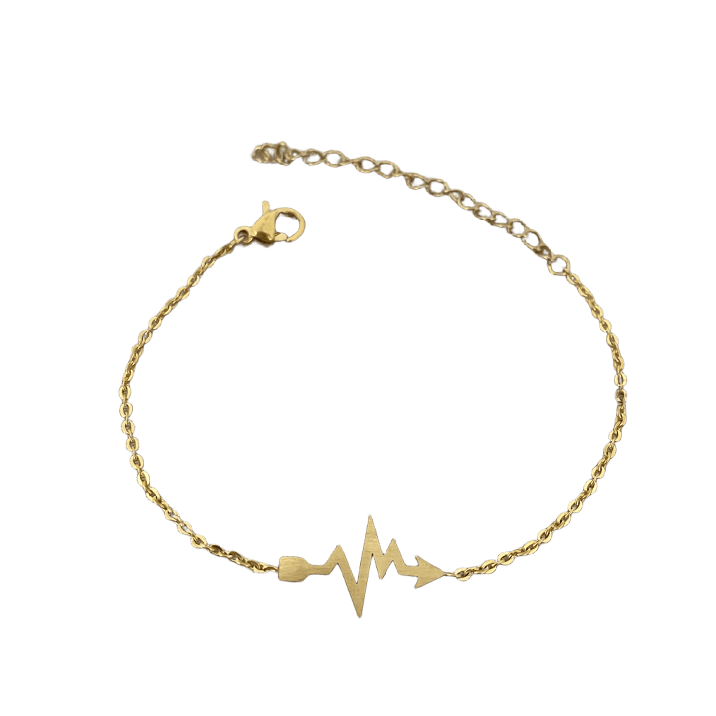 Pulseras delicadas de acero inoxidable de figuras