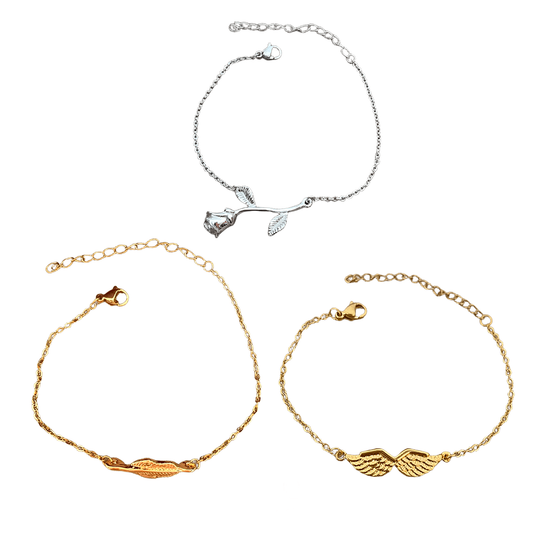 Pulseras delicadas de figuras