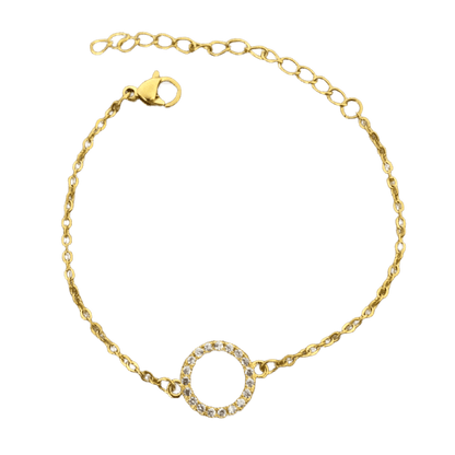 Pulseras delicadas de figuras con zirconias