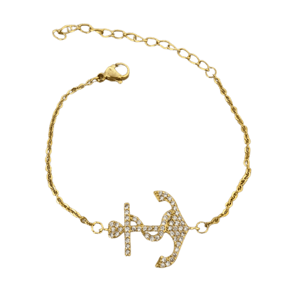 Pulseras delicadas de figuras con zirconias