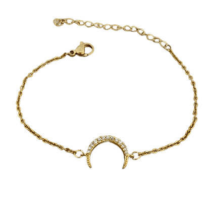 Pulseras delicadas de figuras con zirconias