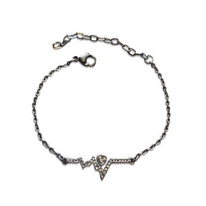 Pulseras delicadas de figuras con zirconias