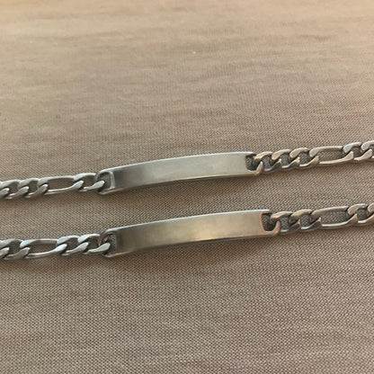 Pulseras de parejas personalizadas Always together y fecha