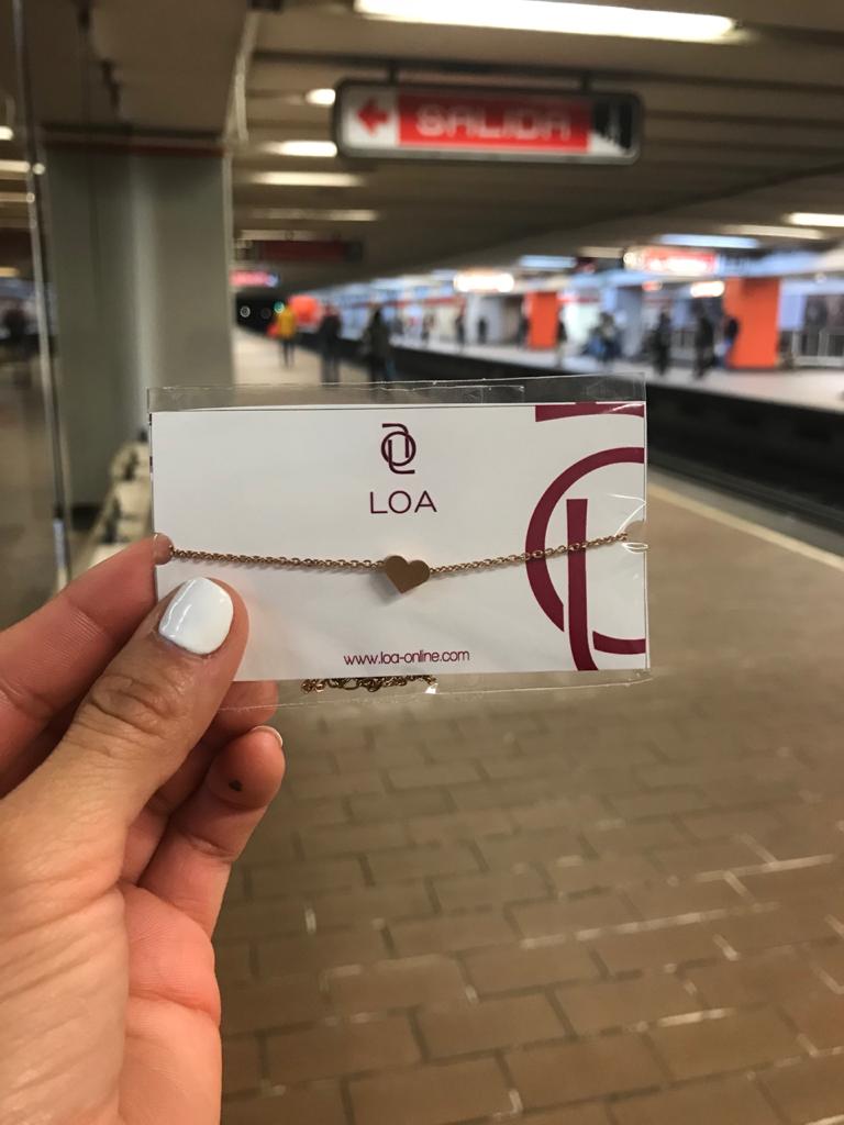 Entrega en el metro