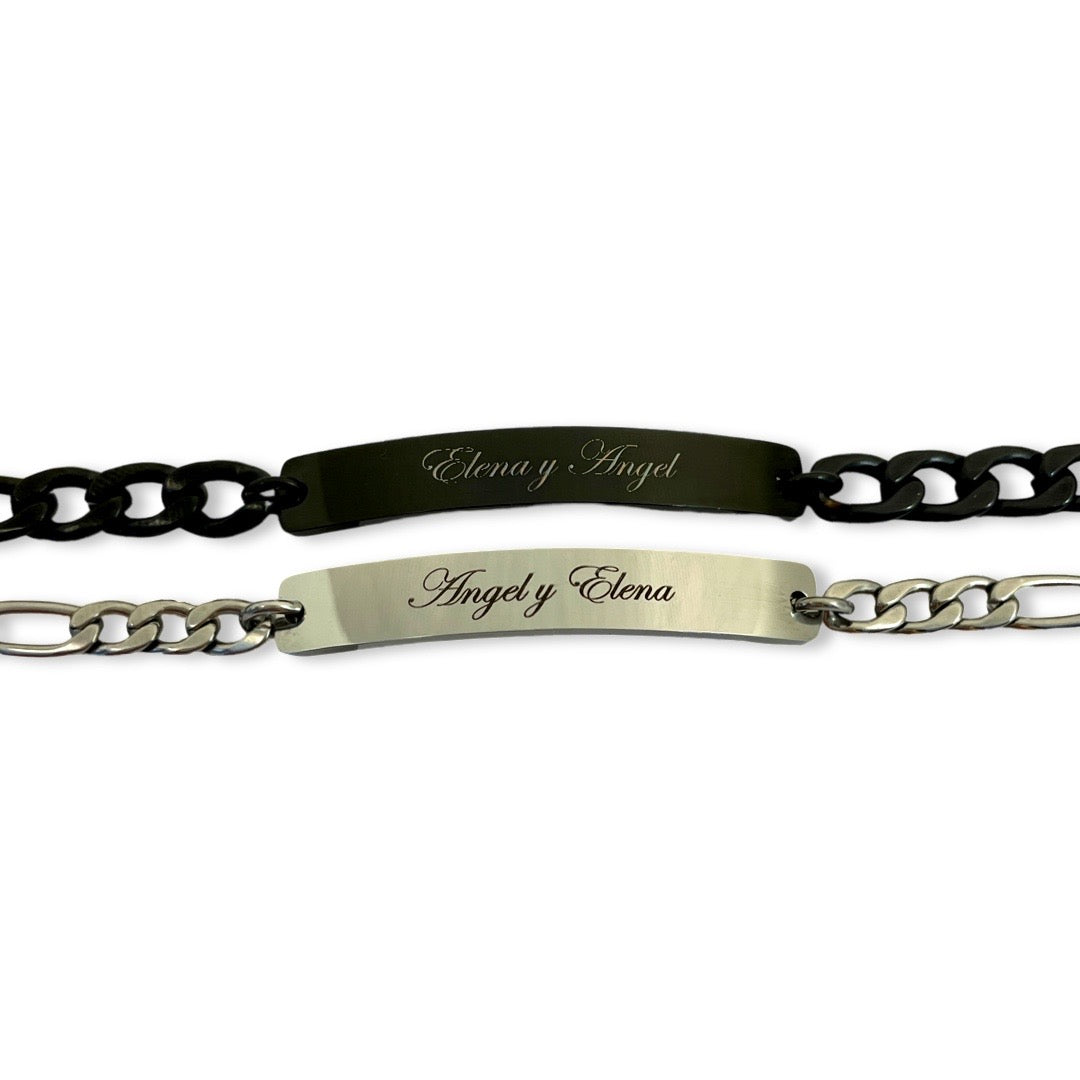 Pulseras de parejas personalizadas