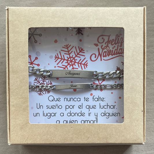 Caja de regalo navideña