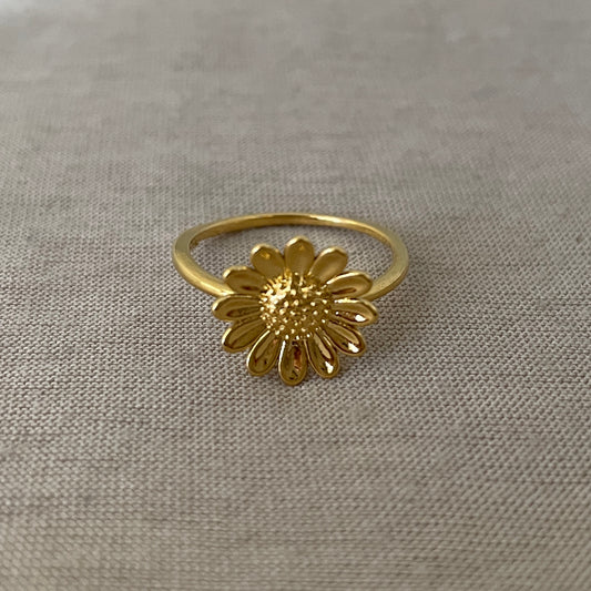 Anillo unitalla de girasol