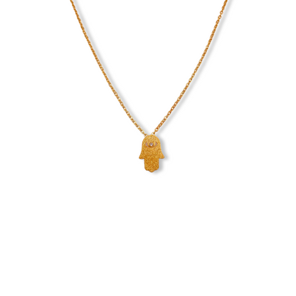 Collares delicados de figuras con brillantes