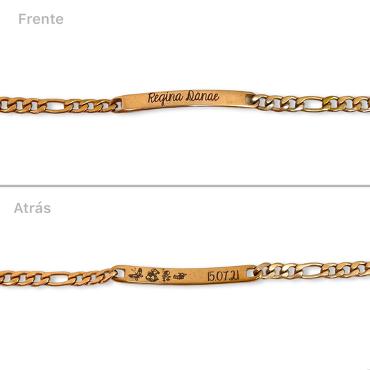 Pulsera para niñ@ de nombre y animalitos