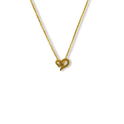 Collares delicados de corazón