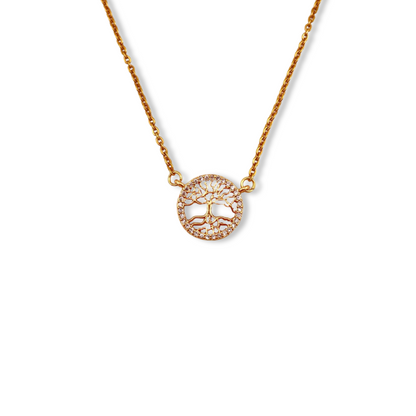 Collares delicados de figuras con brillantes