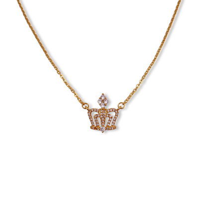 Collares delicados de figuras con brillantes
